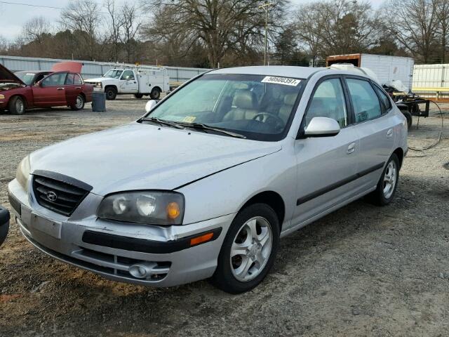 KMHDN56D34U114935 - 2004 HYUNDAI ELANTRA GL SILVER photo 2