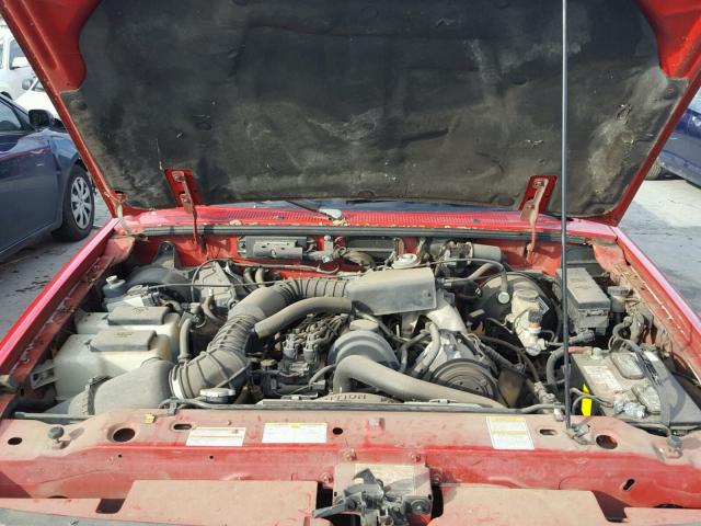 1FTCR14A2VPB45941 - 1997 FORD RANGER SUP RED photo 7