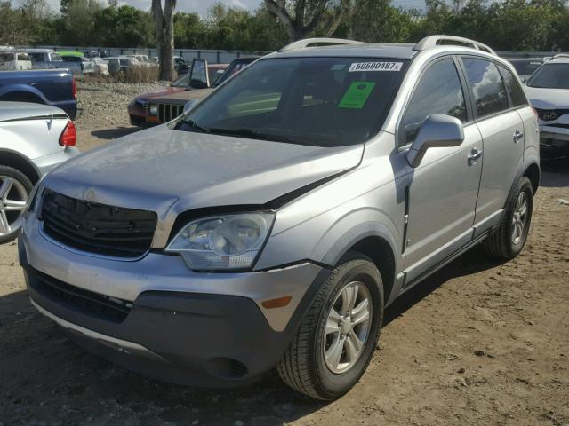 3GSCL33P18S686606 - 2008 SATURN VUE XE SILVER photo 2
