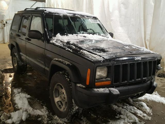 1J4FJ68S0WL179674 - 1998 JEEP CHEROKEE S BLACK photo 1