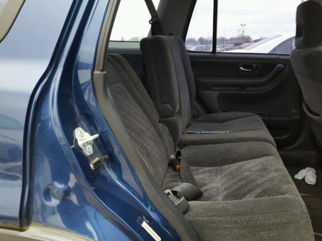 JHLRD186XXC058297 - 1999 HONDA CR-V EX BLUE photo 6