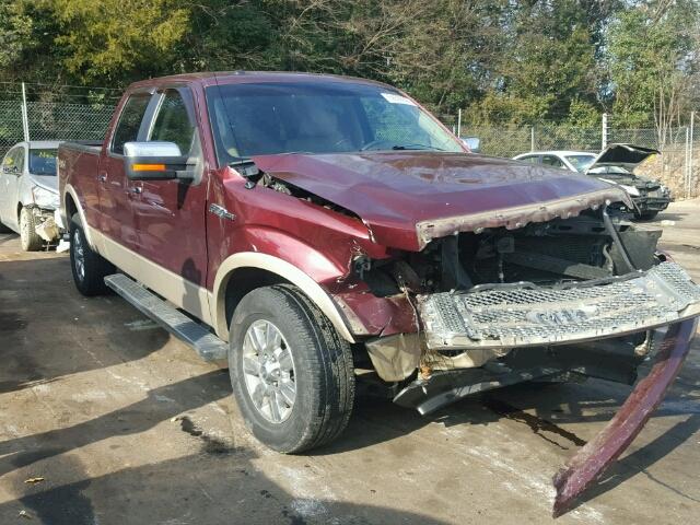 1FTFW1EV0AFC95036 - 2010 FORD F150 SUPER BURGUNDY photo 1