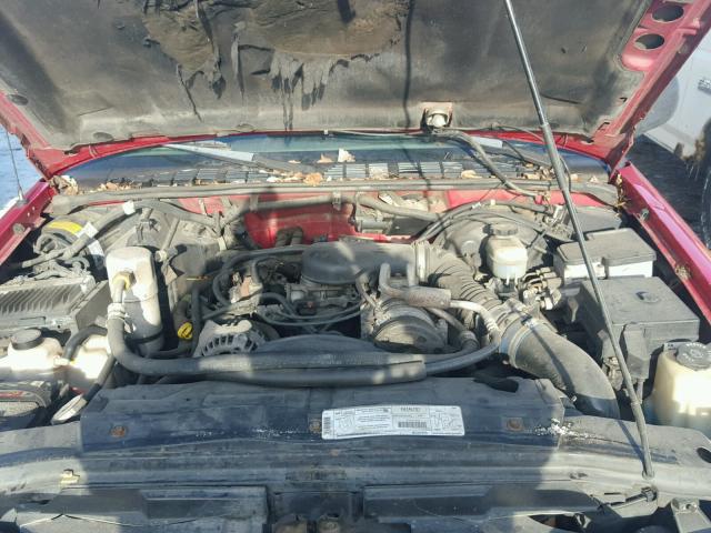 1GCCT14XXWK127367 - 1998 CHEVROLET S TRUCK S1 RED photo 7