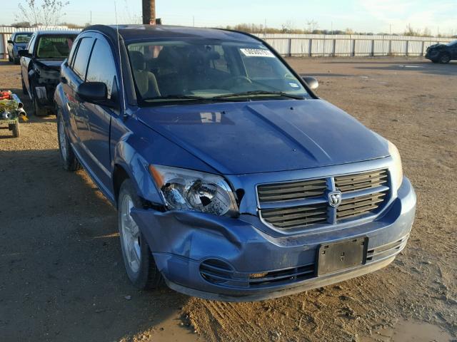 1B3HB28B17D133921 - 2007 DODGE CALIBER BLUE photo 1