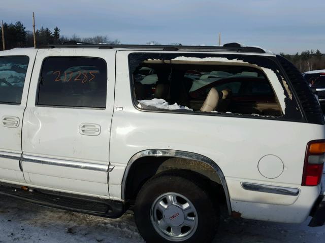 1GKFK16T21J308055 - 2001 GMC YUKON XL K WHITE photo 9