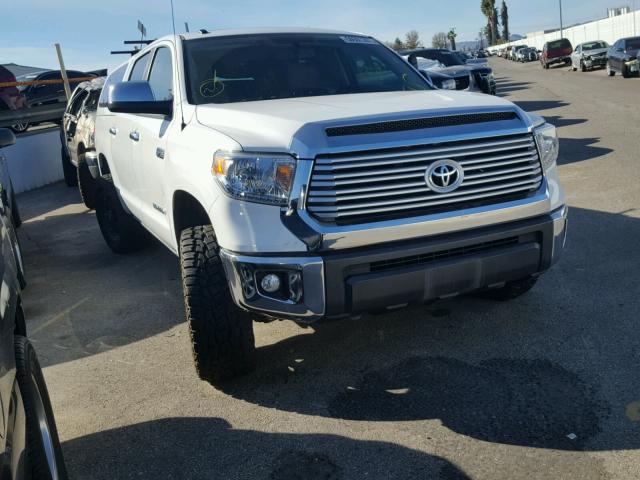 5TFHY5F13GX509509 - 2016 TOYOTA TUNDRA CRE WHITE photo 1