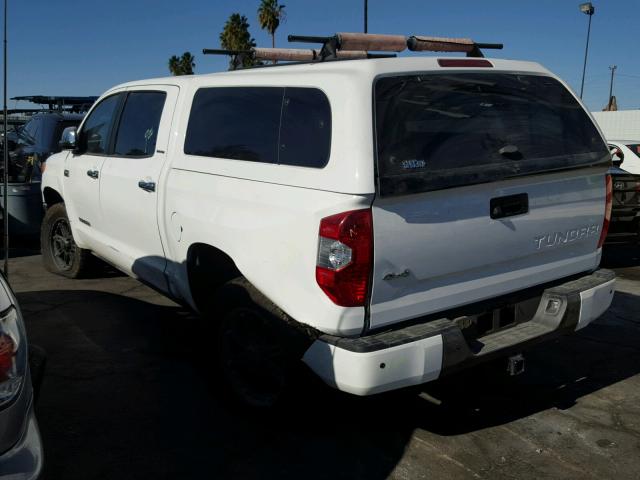 5TFHY5F13GX509509 - 2016 TOYOTA TUNDRA CRE WHITE photo 3