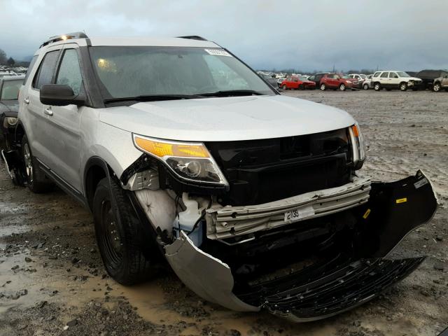 1FM5K7B84DGA77992 - 2013 FORD EXPLORER SILVER photo 1