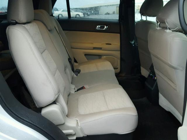 1FM5K7B84DGA77992 - 2013 FORD EXPLORER SILVER photo 6