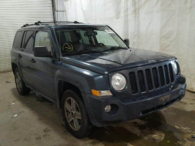 1J8FF28W97D356925 - 2007 JEEP PATRIOT SP BLUE photo 1