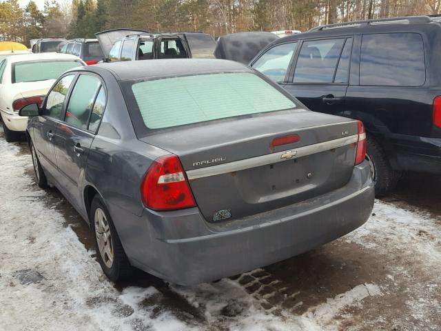 1G1ZS58F28F135036 - 2008 CHEVROLET MALIBU LS GRAY photo 3