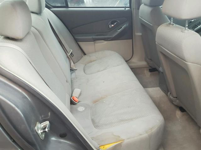 1G1ZS58F28F135036 - 2008 CHEVROLET MALIBU LS GRAY photo 6