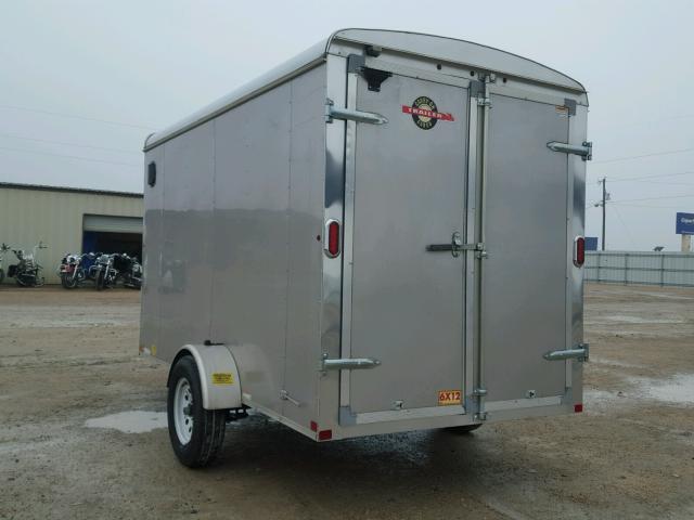 4YMCL1626GT024683 - 2016 FABR TRAILER SILVER photo 3