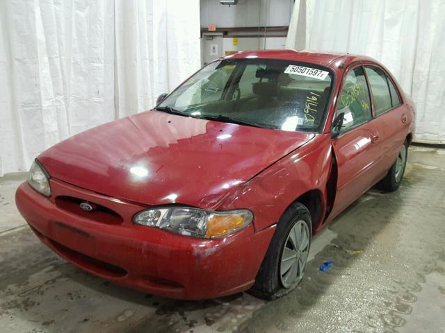 3FAFP13P72R215002 - 2002 FORD ESCORT RED photo 2