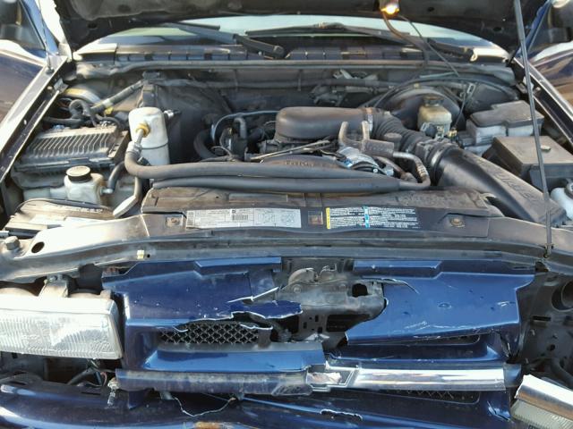 1GNCS13W8Y2169087 - 2000 CHEVROLET BLAZER BLUE photo 7