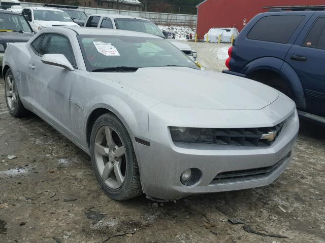 2G1FC1E36C9103601 - 2012 CHEVROLET CAMARO LT SILVER photo 1