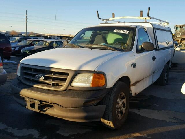 2FDPF17M74CA58645 - 2004 FORD F-150 HERI WHITE photo 2