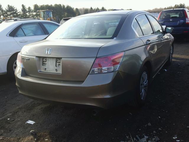 1HGCP26309A043669 - 2009 HONDA ACCORD LX GOLD photo 4