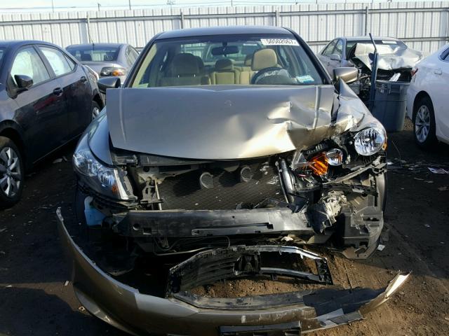 1HGCP26309A043669 - 2009 HONDA ACCORD LX GOLD photo 9