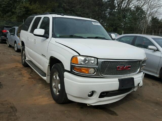 1GKFK66U65J193729 - 2005 GMC YUKON XL D WHITE photo 1