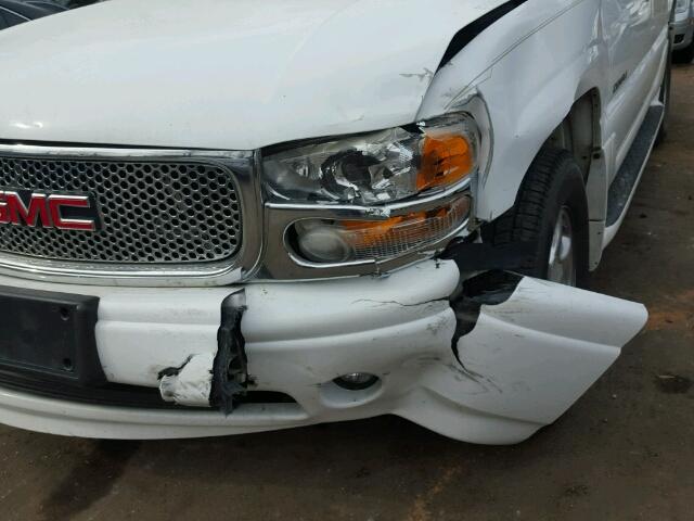 1GKFK66U65J193729 - 2005 GMC YUKON XL D WHITE photo 9