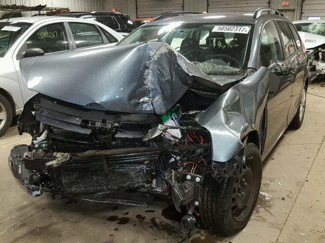 3VWKX7AJ3AM632510 - 2010 VOLKSWAGEN JETTA S Boz foto 2