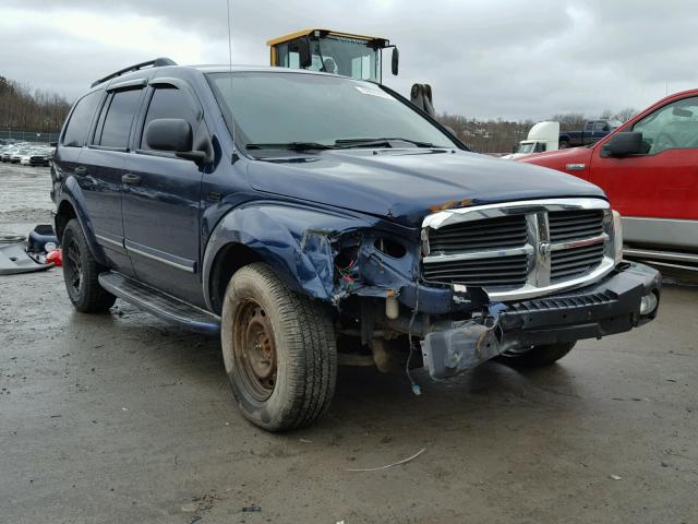 1D4HB58D64F213669 - 2004 DODGE DURANGO LI BLUE photo 1