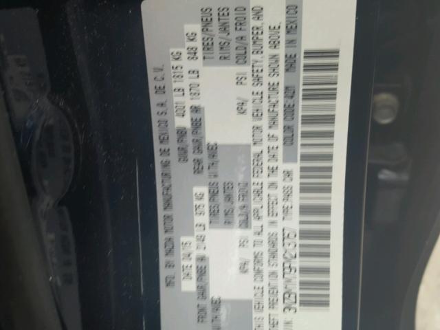 3MZBM1M79FM213767 - 2015 MAZDA 3 GRAND TO BLUE photo 10