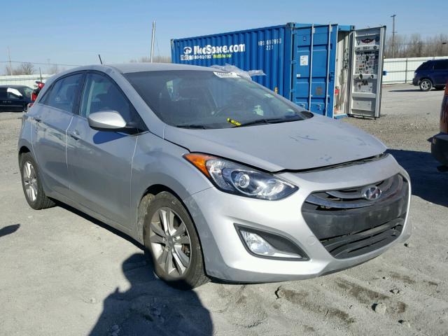 KMHD35LH0EU178753 - 2014 HYUNDAI ELANTRA GT SILVER photo 1