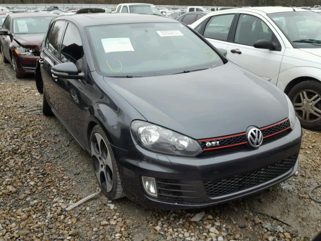 WVWGV7AJ7CW236467 - 2012 VOLKSWAGEN GTI BLACK photo 1