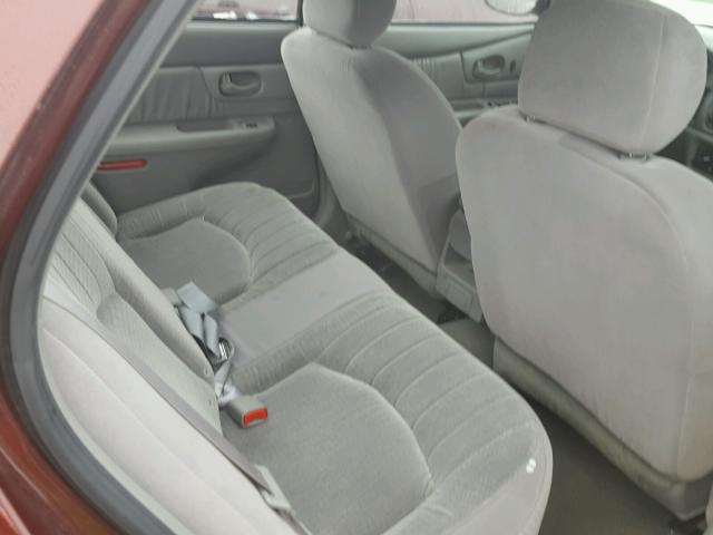 2G4WS52J521210152 - 2002 BUICK CENTURY CU BURGUNDY photo 6