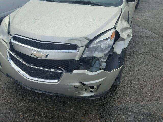 2GNALBEK8D6205328 - 2013 CHEVROLET EQUINOX LS SILVER photo 9