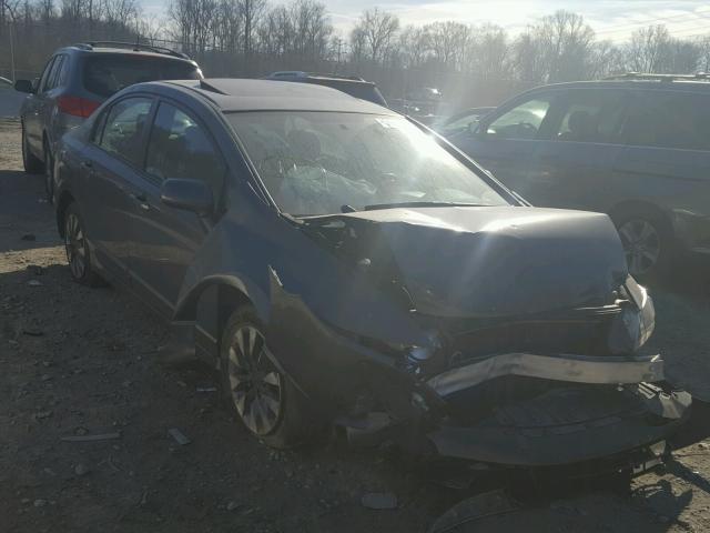 19XFA1F80BE011844 - 2011 HONDA CIVIC EX Srebrny zdjęcie 1