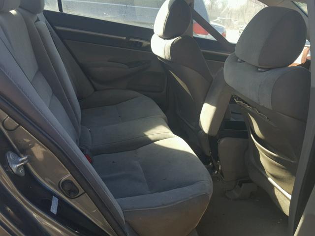 19XFA1F80BE011844 - 2011 HONDA CIVIC EX Srebrny zdjęcie 6