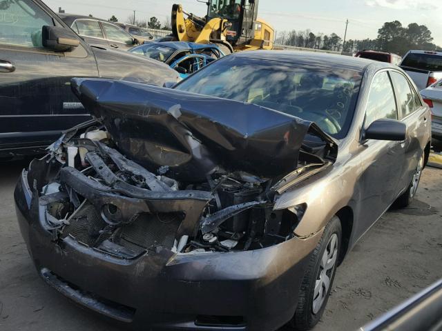4T1BE46K39U863029 - 2009 TOYOTA CAMRY BASE CHARCOAL photo 2