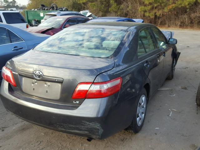 4T1BE46K39U863029 - 2009 TOYOTA CAMRY BASE CHARCOAL photo 4