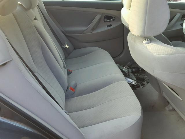 4T1BE46K39U863029 - 2009 TOYOTA CAMRY BASE CHARCOAL photo 6