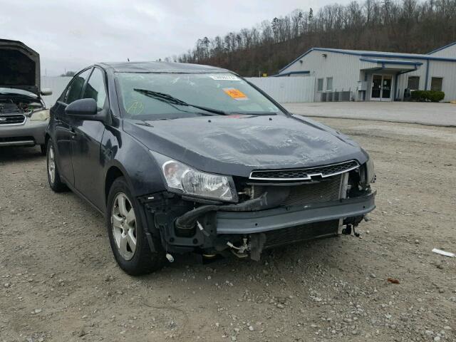 1G1PC5SB9D7254135 - 2013 CHEVROLET CRUZE LT BLACK photo 1