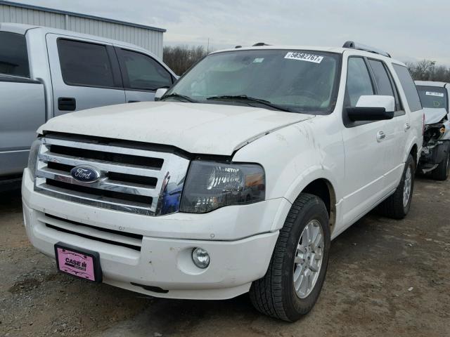 1FMJU1K50CEF34979 - 2012 FORD EXPEDITION WHITE photo 2