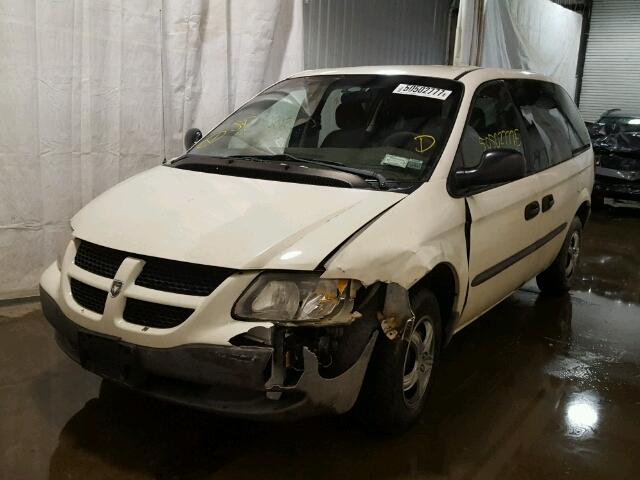 1D8GP25R54B594724 - 2004 DODGE CARAVAN SE WHITE photo 2