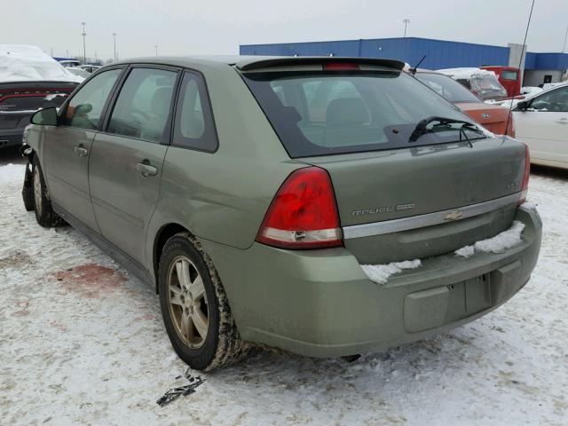 1G1ZT64805F329554 - 2005 CHEVROLET MALIBU MAX GREEN photo 3