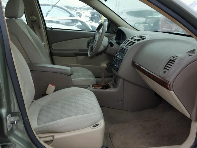 1G1ZT64805F329554 - 2005 CHEVROLET MALIBU MAX 绿色 照片 5