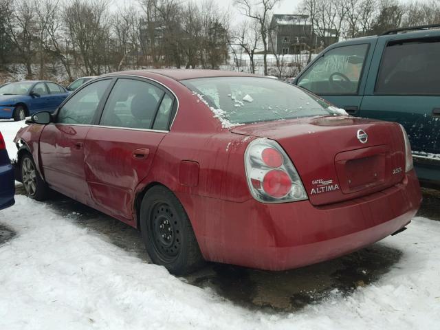 1N4AL11D35C264103 - 2005 NISSAN ALTIMA S RED photo 3