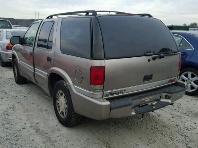 1GKDT13W6Y2254377 - 2000 GMC JIMMY / EN TAN photo 3