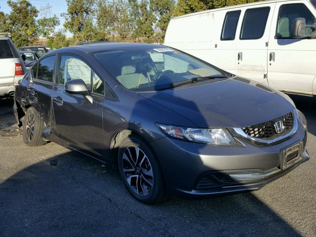 19XFB2F80DE207398 - 2013 HONDA CIVIC EX GRAY photo 1