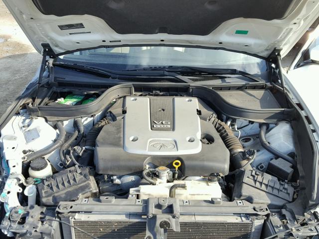 JNKCV61E99M311099 - 2009 INFINITI G37 BASE WHITE photo 7