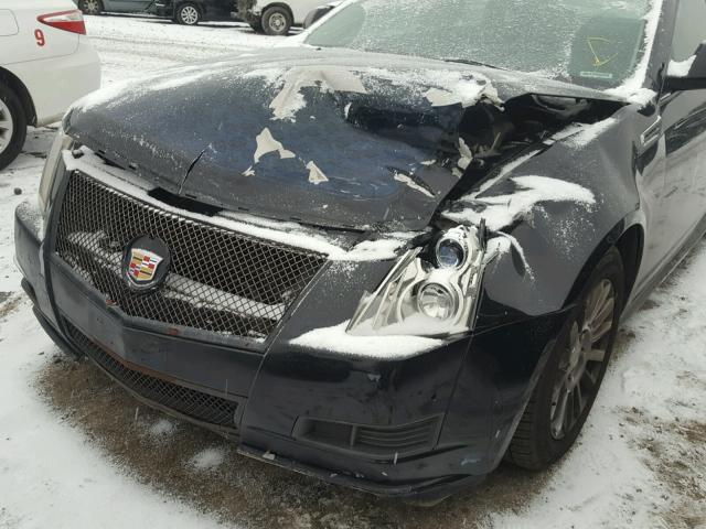 1G6DA5EG5A0150031 - 2010 CADILLAC CTS BLACK photo 9