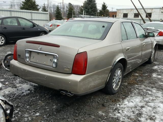 1G6KE54Y23U198037 - 2003 CADILLAC DEVILLE DH GOLD photo 4