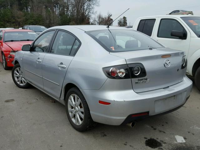 JM1BK12F371604382 - 2007 MAZDA 3 I SILVER photo 3