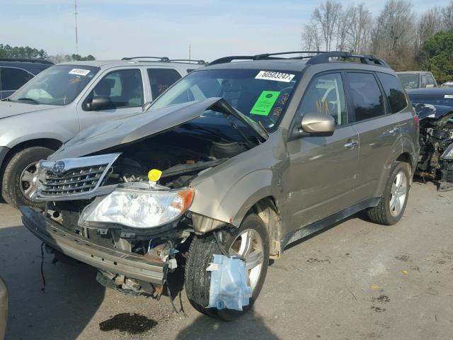 JF2SH63669H779411 - 2009 SUBARU FORESTER 2 GOLD photo 2